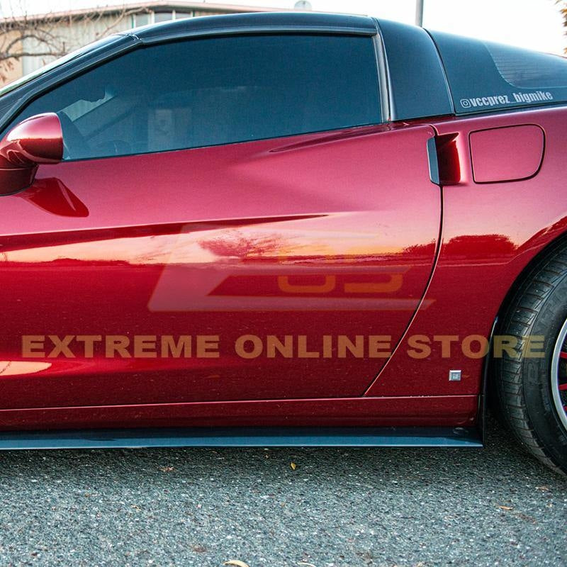 2005 - 13 C6 Corvette Base Extended Front Splitter and Side Skirts Kit