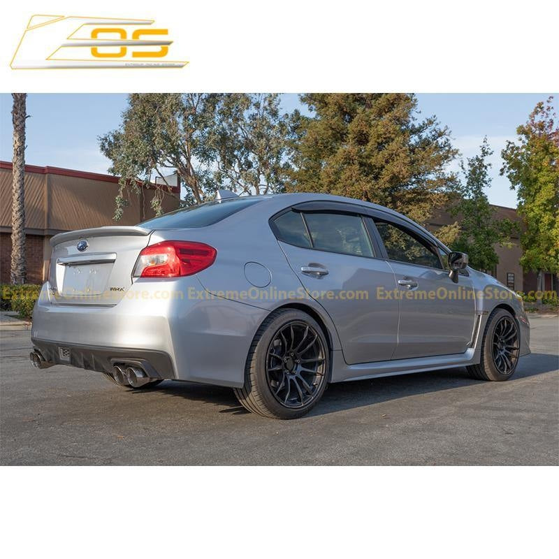 2015 - 21 WRX / STI Muffler Delete Axel Back 4" Quad Tip Exhaust