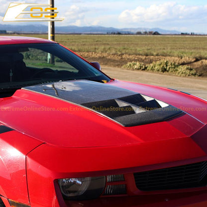 2010 - 15 Camaro Carbon Fiber Replacement Hood Insert