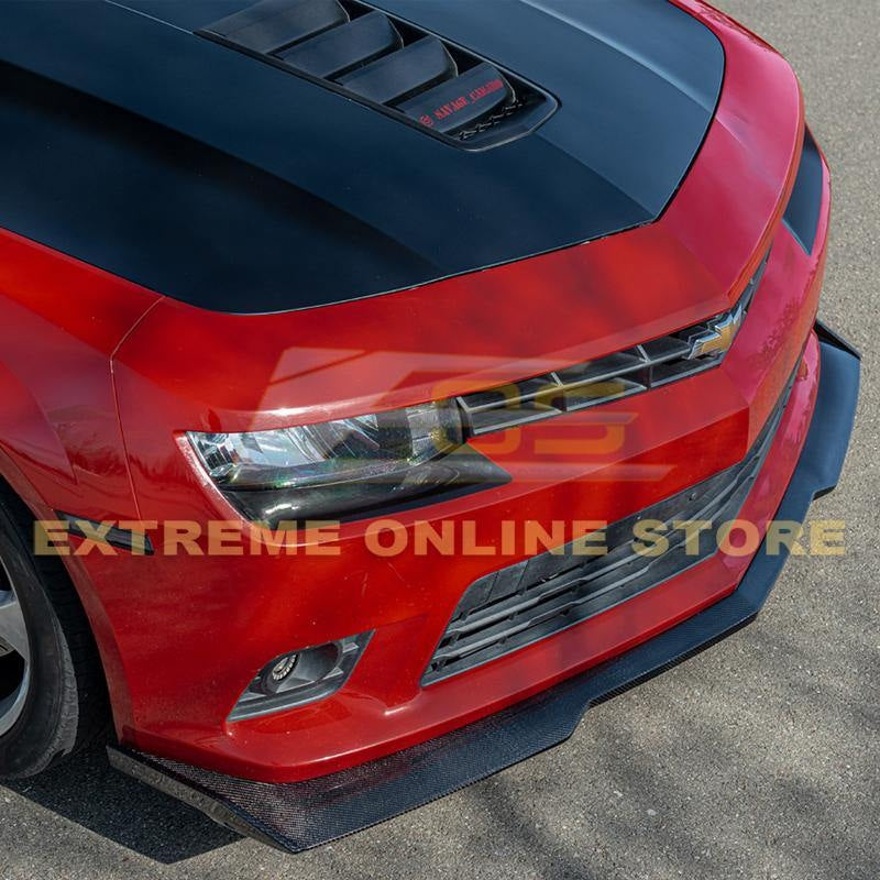2014 - 15 Camaro SS ZL1 1LE Style Carbon Fiber Front Splitter