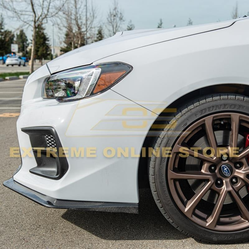 2018 - 21 WRX / STI HT Style Carbon Fiber Front Splitter