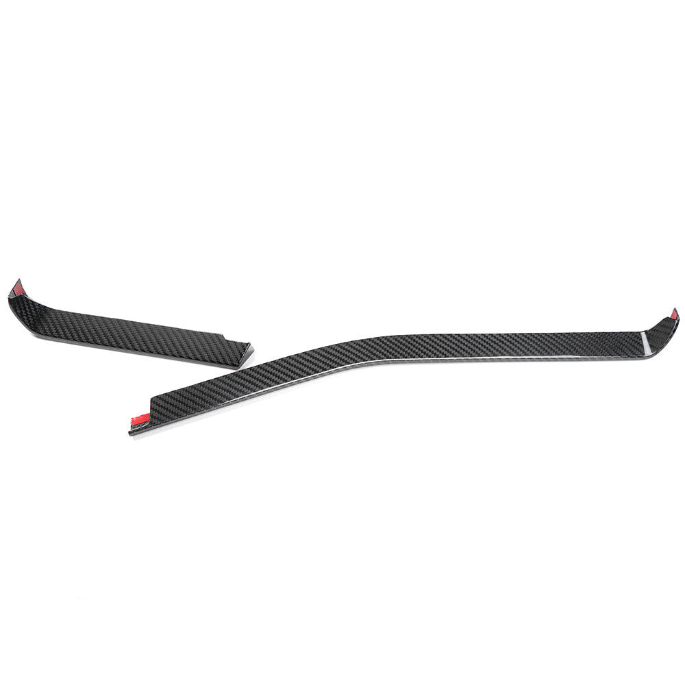 2026+ C8 Corvette Carbon Fiber Dashboard Trim Covers image 1