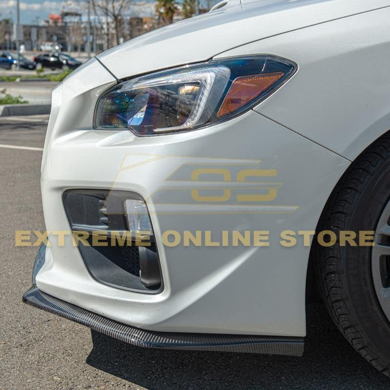 2015 - 17 WRX / STI HT Style Carbon Fiber Lip