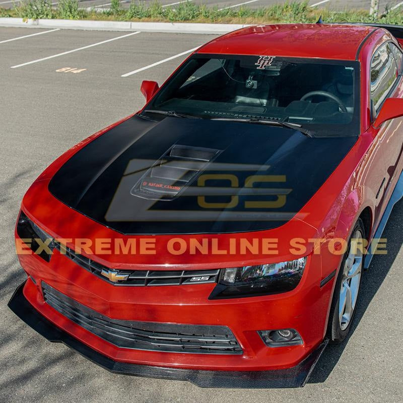 2014 - 15 Camaro SS ZL1 1LE Style Carbon Fiber Front Splitter