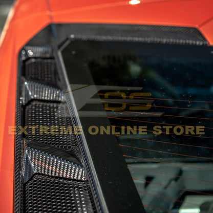 C8 Corvette Coupe Carbon Fiber Rear Hatch Vents