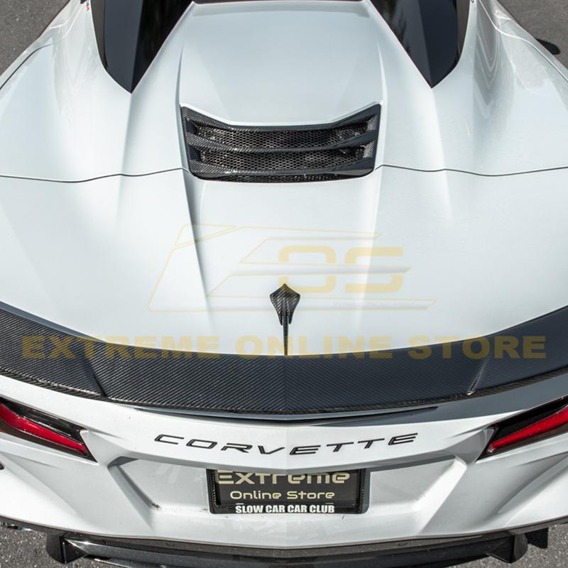 C8 Stingray Corvette Convertible Carbon Fiber Hatch Vent