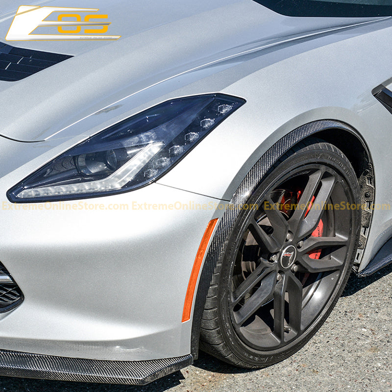2014 - 19 C7 Corvette Front Fender Flares Wheel Trim