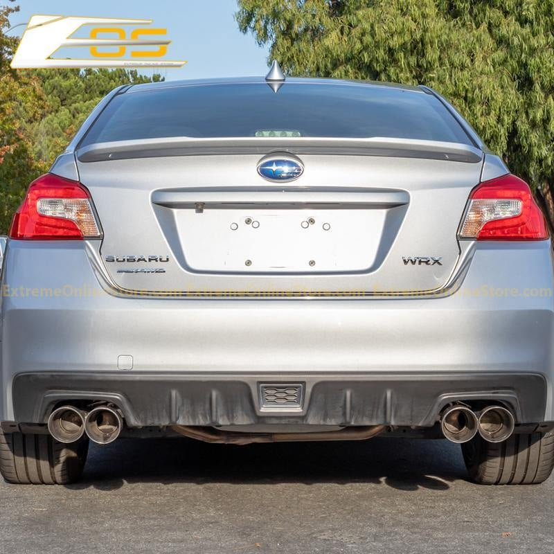 2015 - 21 WRX / STI Muffler Delete Axel Back 4" Quad Tip Exhaust