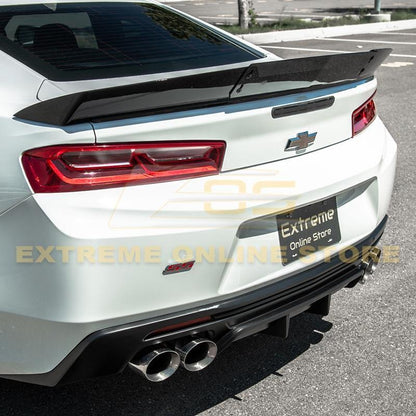 2016 - 24 Camaro Track Package Rear Trunk Spoiler | Matte/Gloss/Carbon Fiber