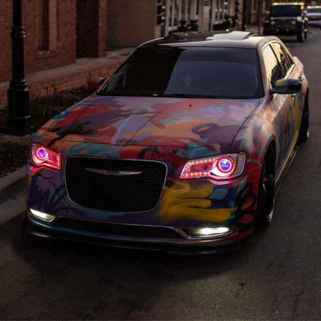 2011 - 22 Chrysler 300 Pre-Built RGBW/Flow Series Headlights image 2