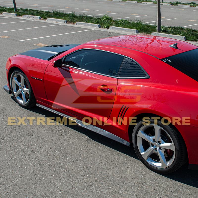 2010 - 15 Camaro ZL1 Style Carbon Fiber Side Skirts