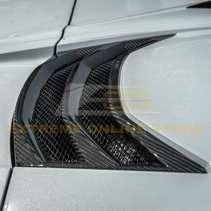 C8 Stingray Corvette Convertible Carbon Fiber Hatch Vent