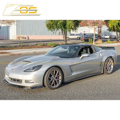 2005 - 13 C6 Corvette Base Extended Front Splitter and Side Skirts Kit