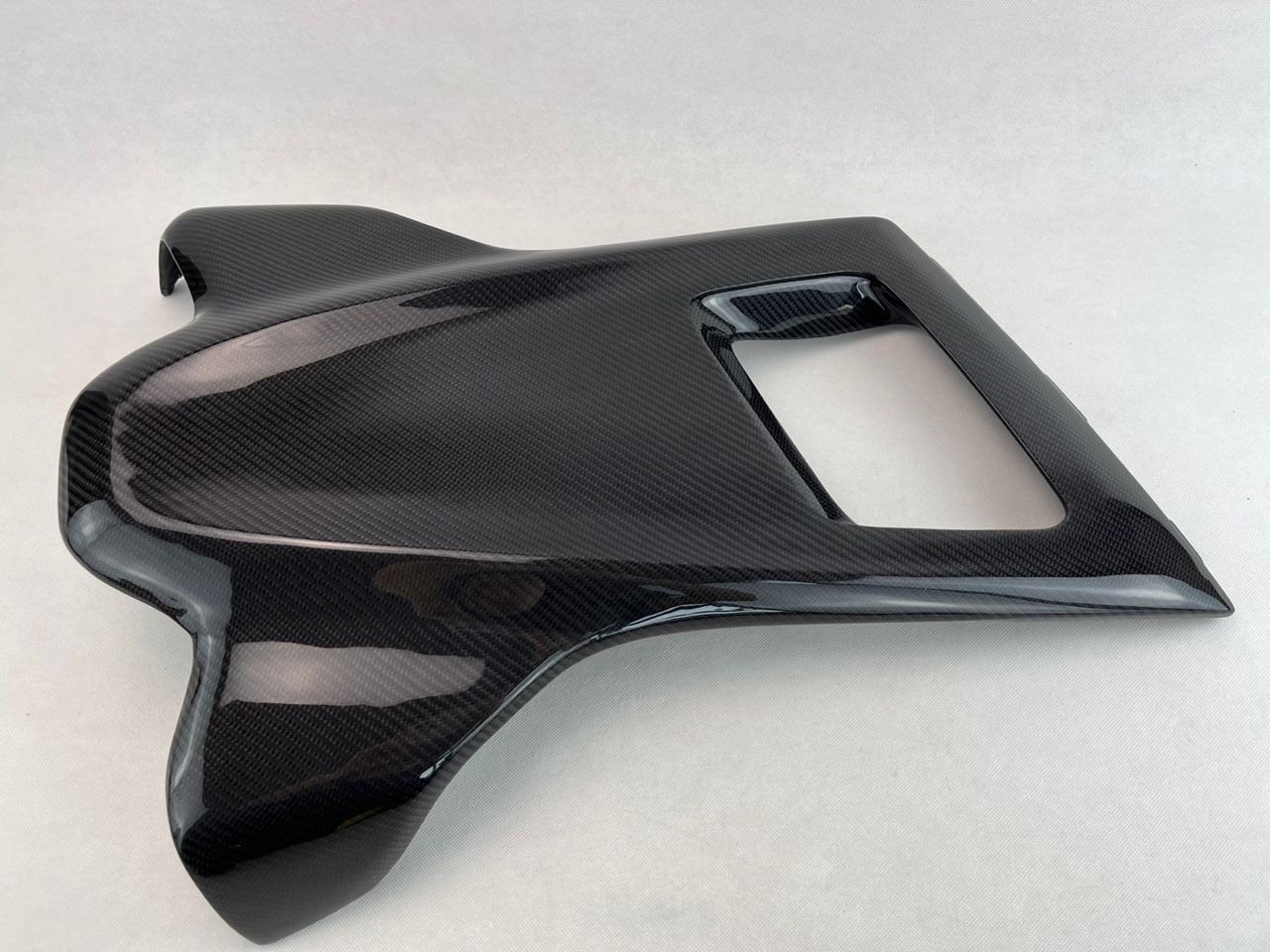 C8 Corvette Carbon Fiber Upper Dash Pad Replacement Unit | HUD/Non HUD Models image 3