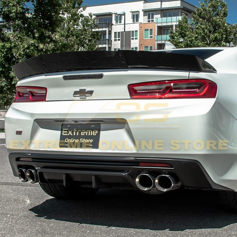 2016 - 24 Camaro Track Package Rear Trunk Spoiler | Matte/Gloss/Carbon Fiber