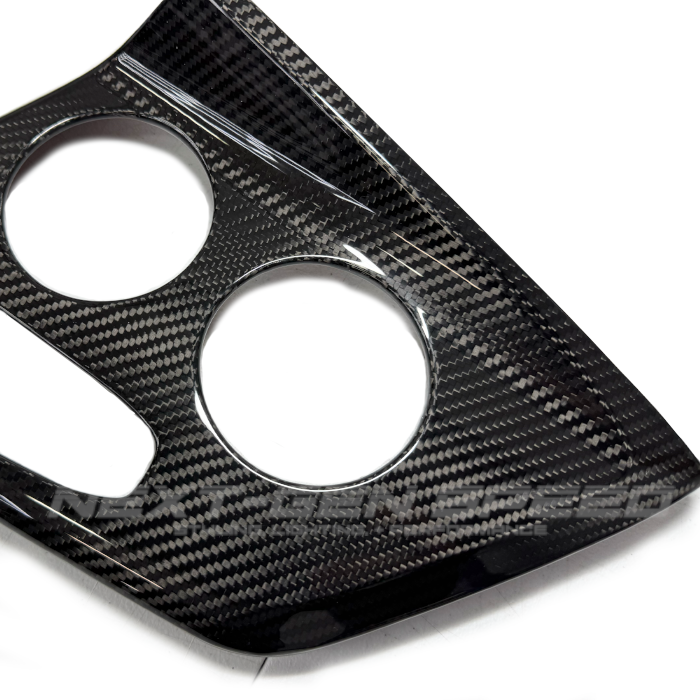 2026+ C8 Corvette Carbon Fiber Center Console Trim Cover Kit