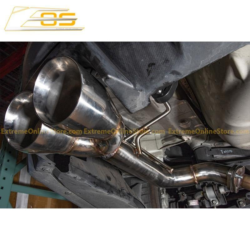 2015 - 21 WRX / STI Muffler Delete Axel Back 4" Quad Tip Exhaust