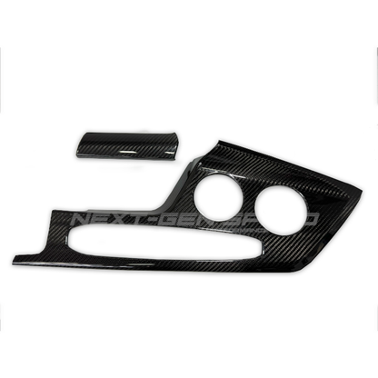 2026+ C8 Corvette Carbon Fiber Center Console Trim Cover Kit