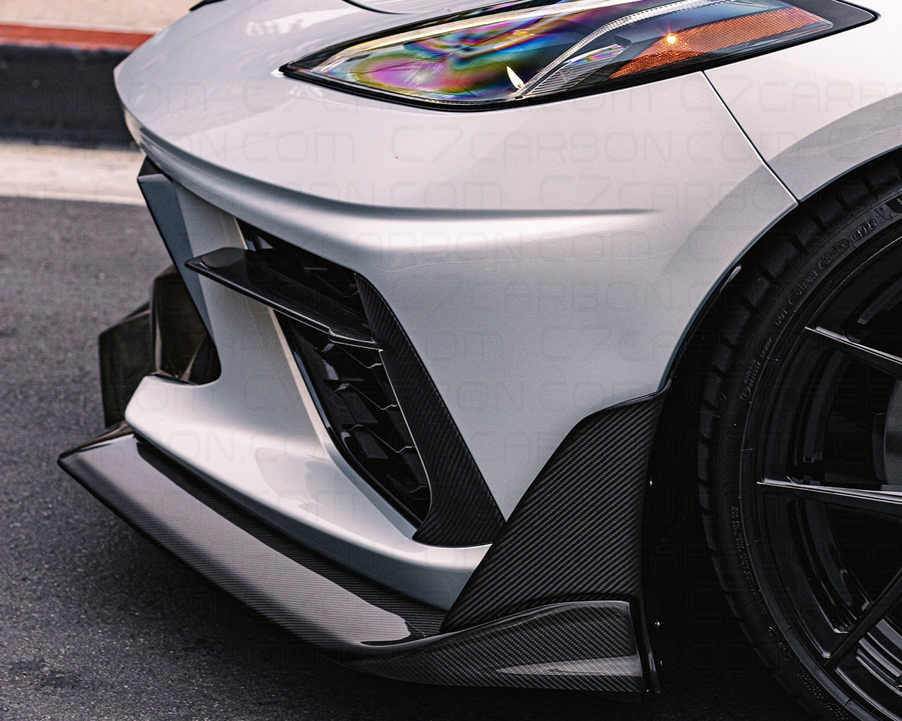 C8 Corvette Race Edition Front Splitter Lip  | C7Carbon