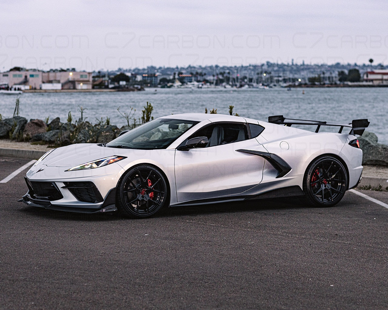 C8 Corvette Race Edition Front Splitter Lip  | C7Carbon