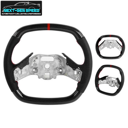 C8 Corvette Carbon Fiber Steering Wheel (Bare) - Customizable | Stingray / Z06 / E-Ray
