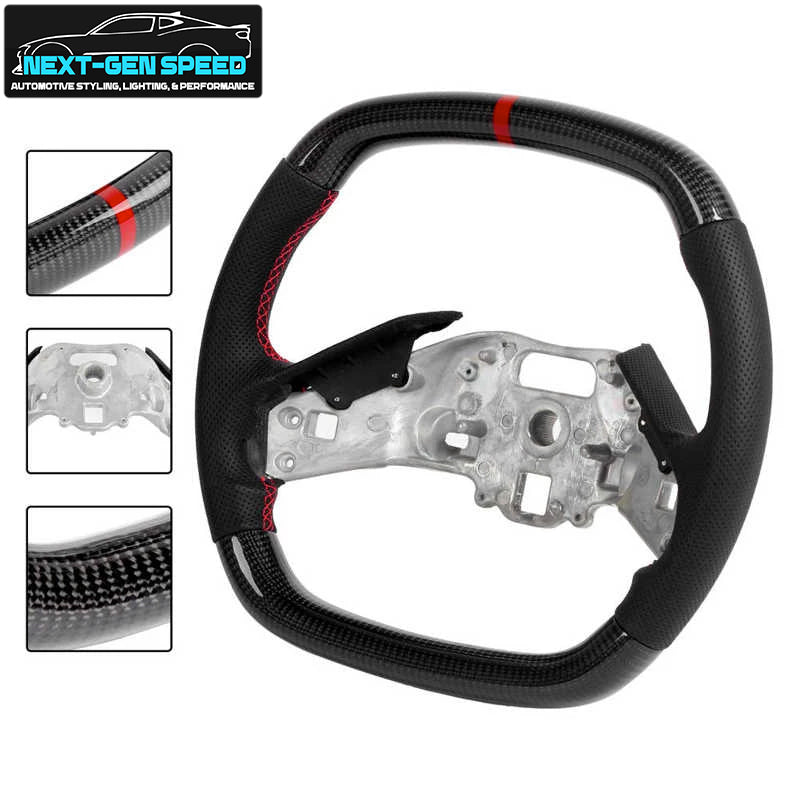 C8 Corvette Carbon Fiber Steering Wheel (Bare) - Customizable | Stingray / Z06 / E-Ray