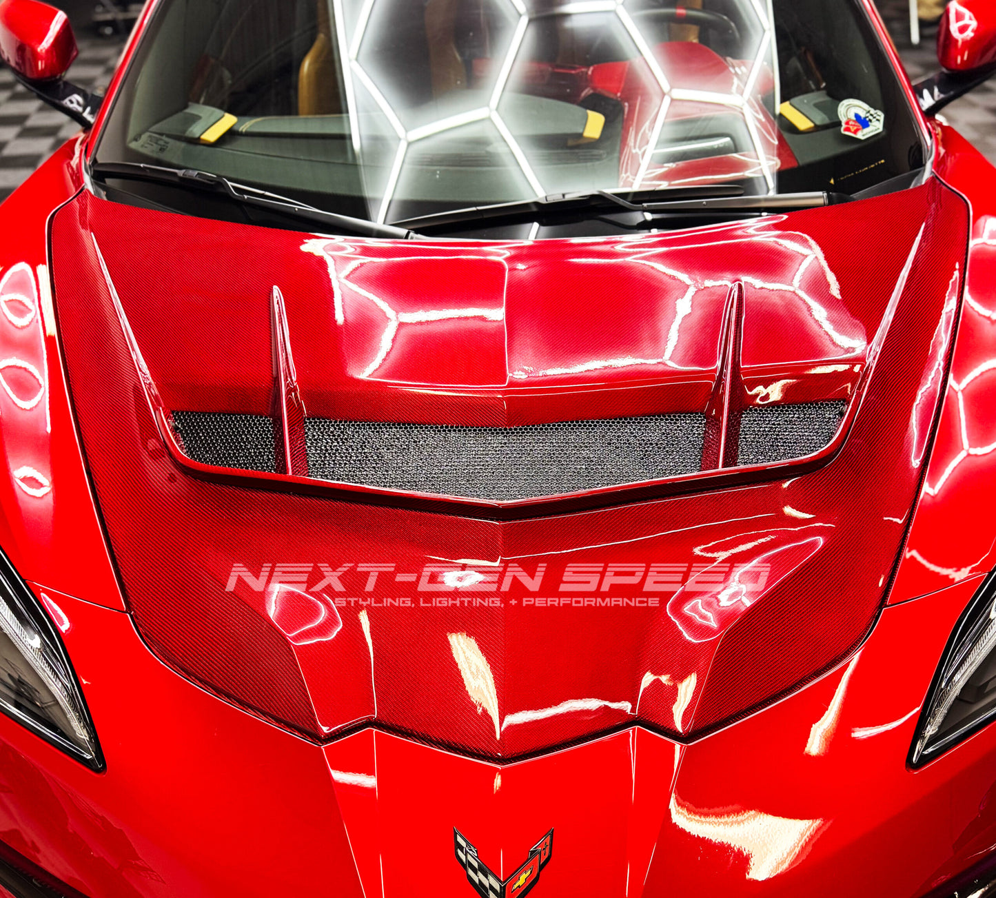 C8 Corvette ZR1 Style Hood