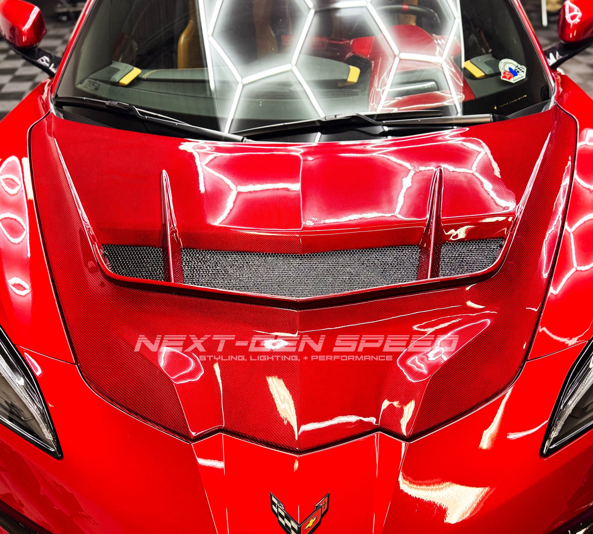 C8 Corvette ZR1 Style Hood