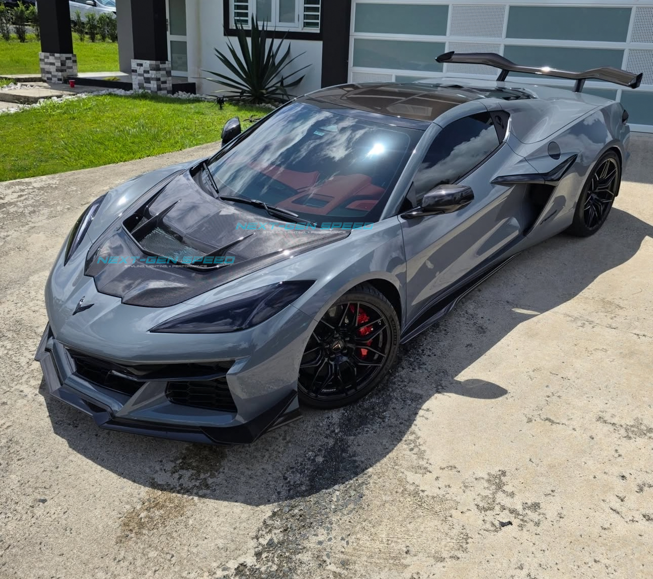 C8 Corvette ZR1 Style Carbon Fiber Aero Body Kit | Z06/E-Ray