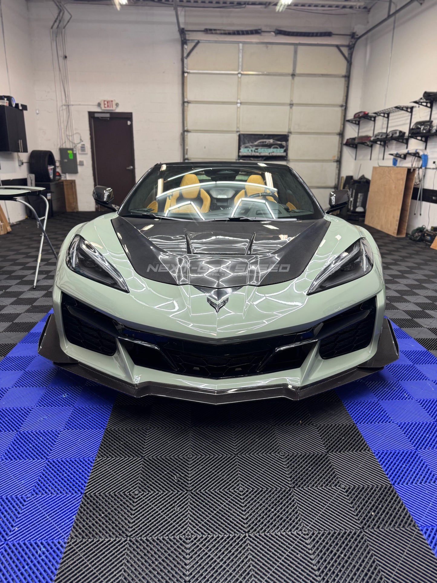 C8 Corvette ZR1 Style Hood