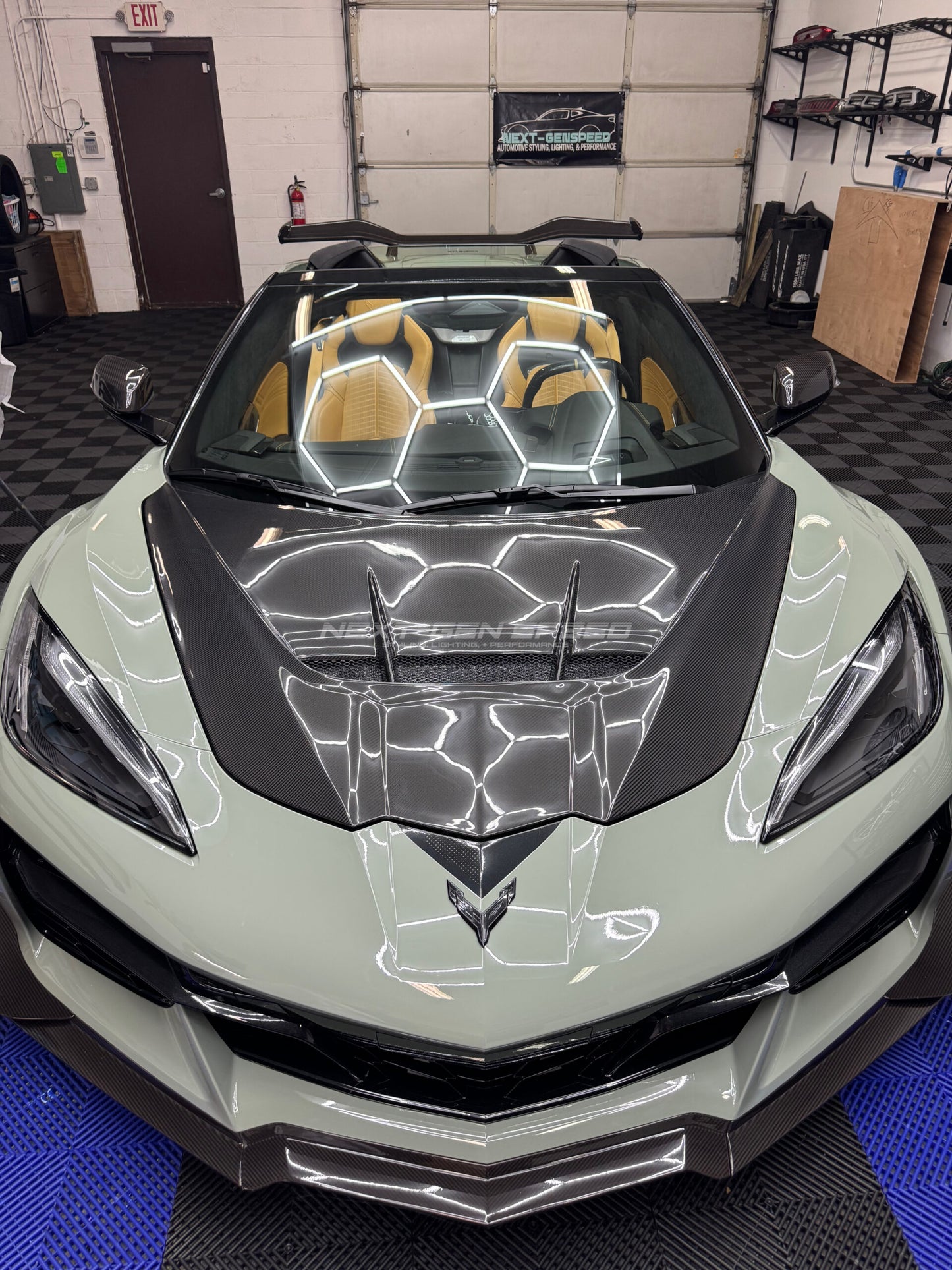 C8 Corvette ZR1 Style Hood