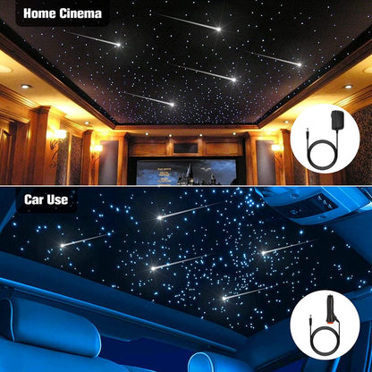 Star Light Meteor/Shooting Star Headliner LED Ceiling Kit - Twinkle | Dual Port | Assorted | Bluetooth/Remote image 6
