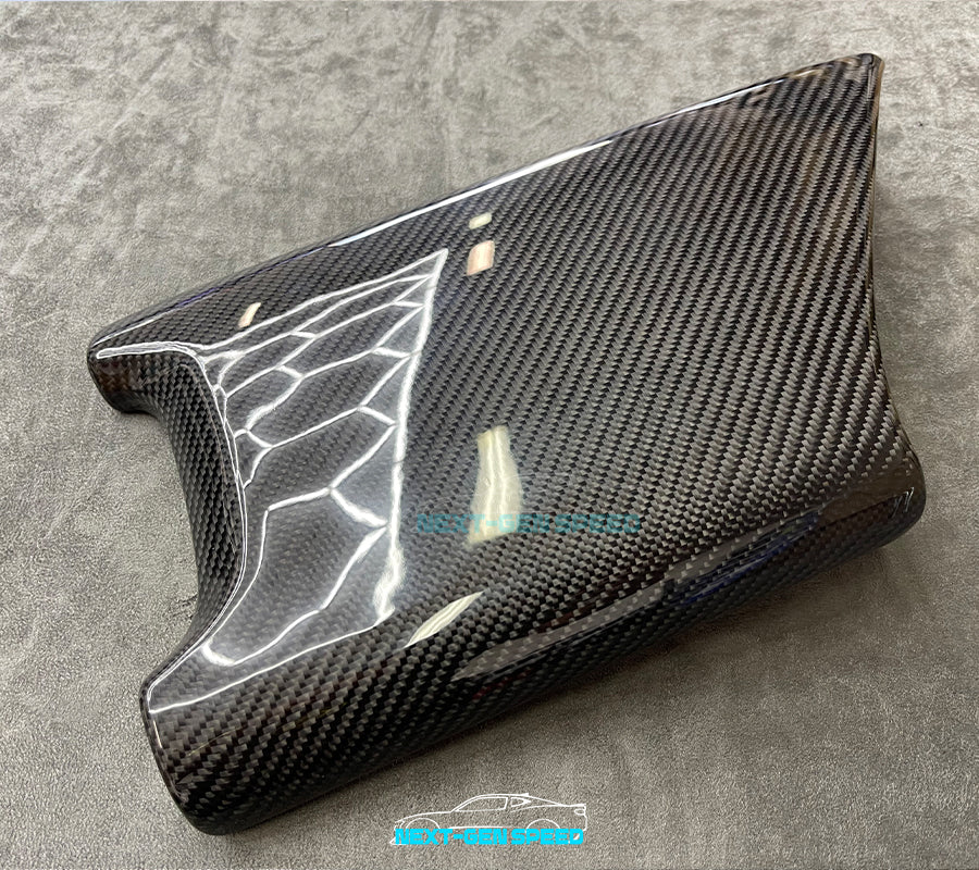 C8 Corvette Carbon Fiber Center Console Lid Cover | Next-Gen Carbon
