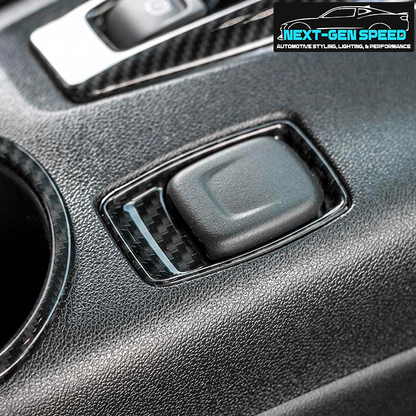 2016 - 24 Camaro Lighter/Charger Surround Cover - Carbon Fiber/Colored