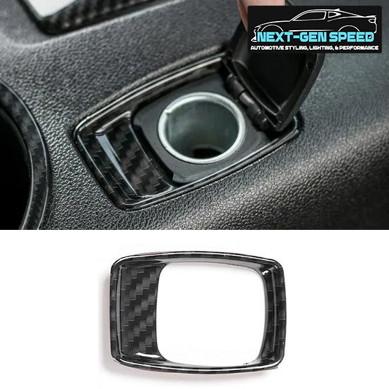 2016 - 24 Camaro Lighter/Charger Surround Cover - Carbon Fiber/Colored