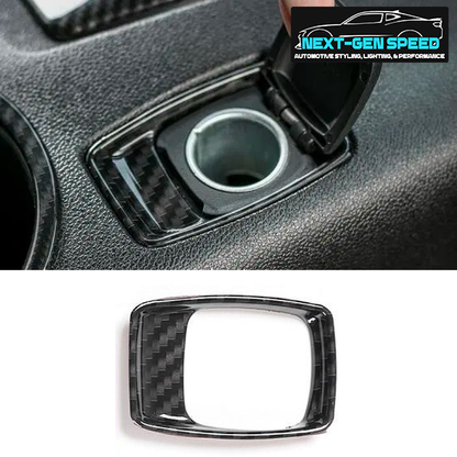 2016 - 24 Camaro Lighter/Charger Surround Cover - Carbon Fiber/Colored