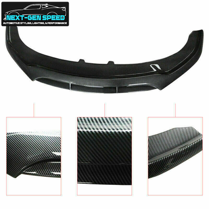 2020 - 23 Charger Carbon Fiber SRT Widebody 1 Piece Splitter Lip