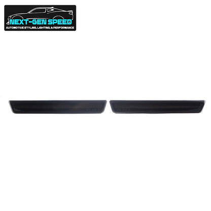 2015-24 Dodge Challenger Slim Smoked RGB/Flow Series LED Side Markers | Color Changing