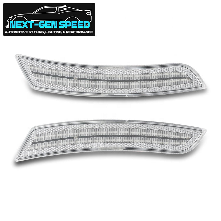 2016 - 24 Chevy Camaro Clear Dual LED Side Markers