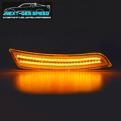 2016 - 24 Chevy Camaro Clear Dual LED Side Markers