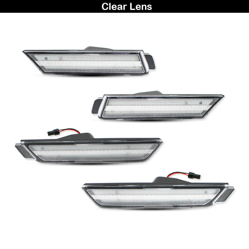 2010 - 2015 5th Gen Camaro Smoked LED Side Marker Lights
