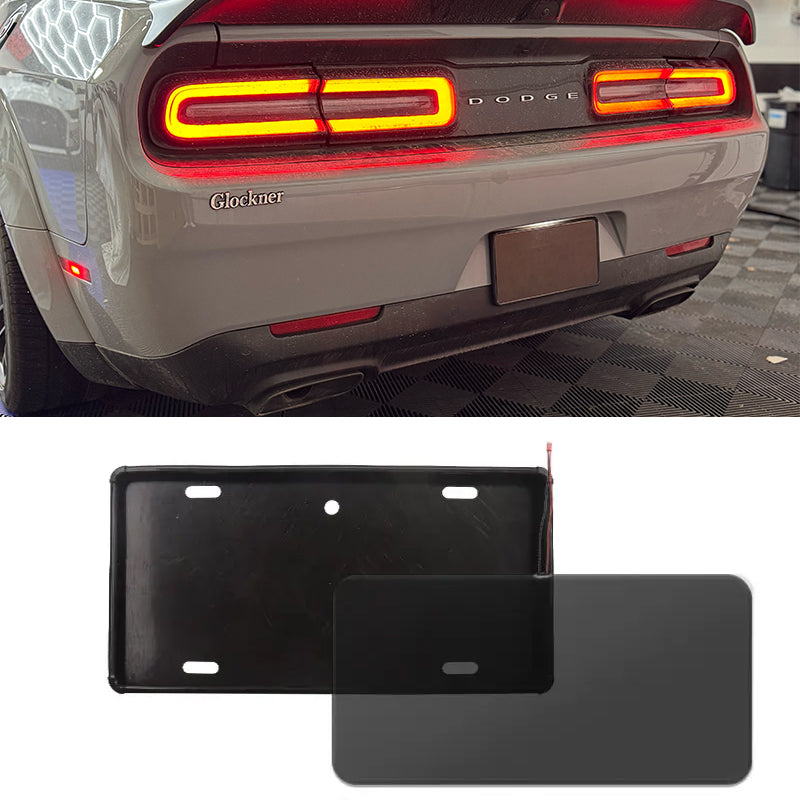 Blackout License Plate Electronic Cover