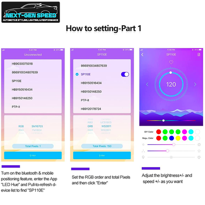 SP110E Flow Series Bluetooth Controller