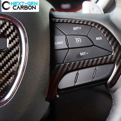 2015 - 24 Challenger/Charger Colored Steering Wheel Cover Kit