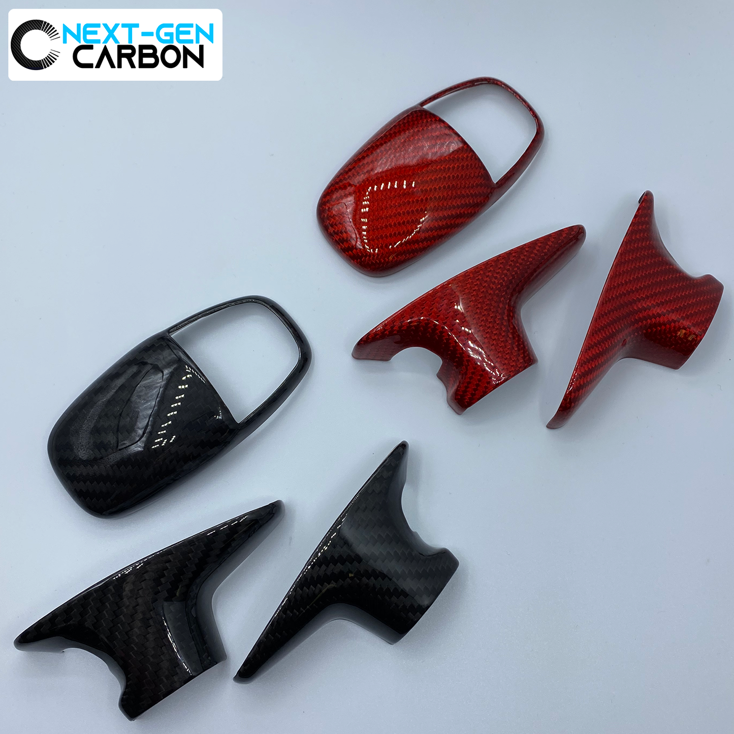 2015 - 24 Charger/Challenger/Durango Carbon Fiber Shifter Knob Handle Cover