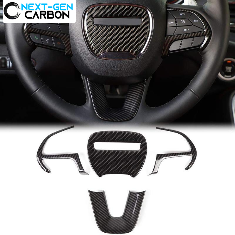 2015 - 24 Challenger/Charger Colored Steering Wheel Cover Kit