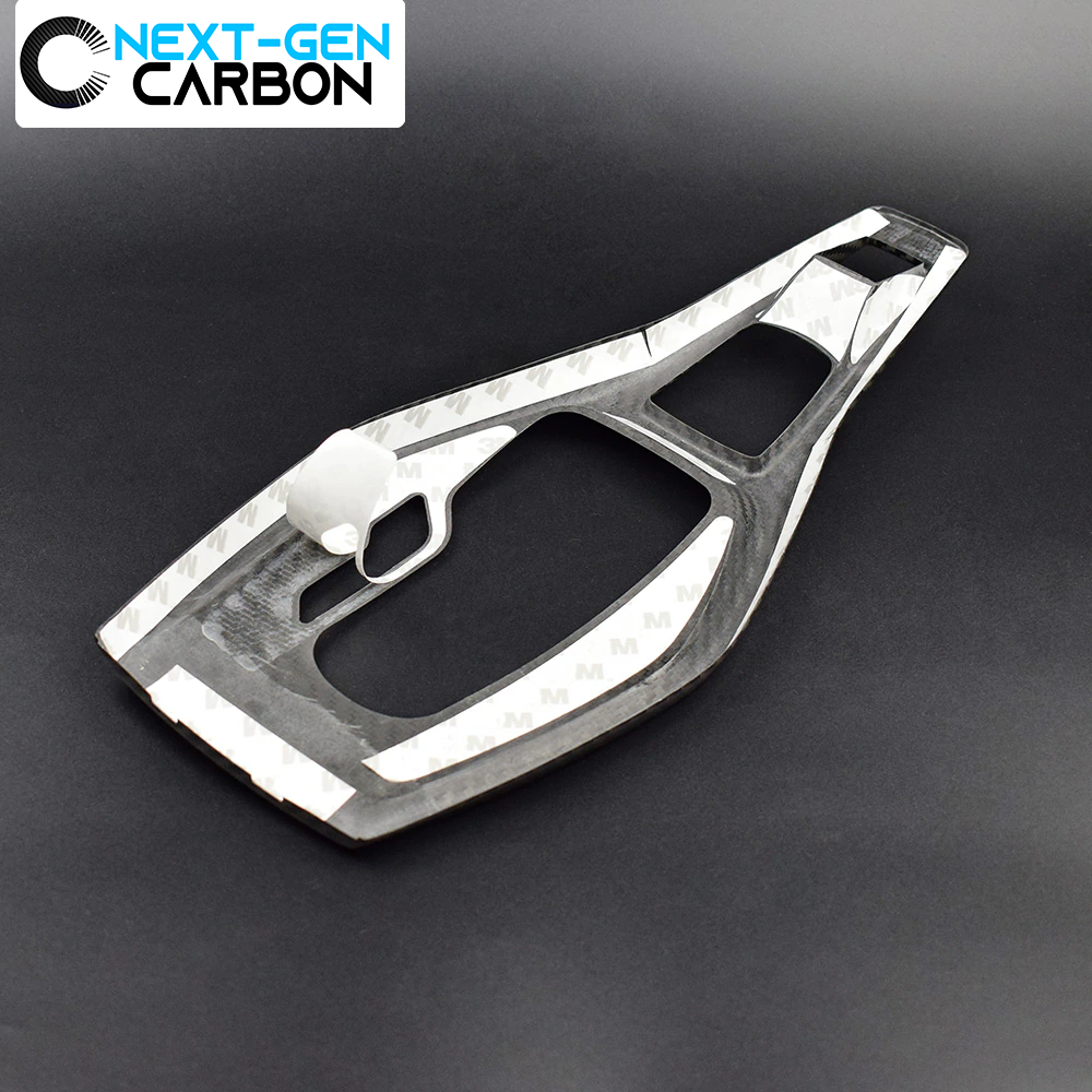 2016 - 24 Camaro Carbon Fiber Gear Shifter Console Trim Cover (Black/Red/Blue)