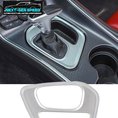 2015 - 24 Dodge Challenger Colored Center Shifter Panel Cover | Next-Gen Speed