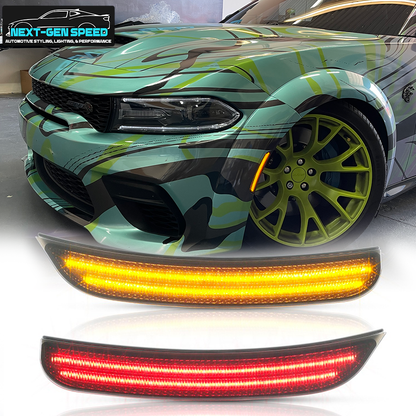 2015 - 24 Charger Smoked Dual LED Side Markers