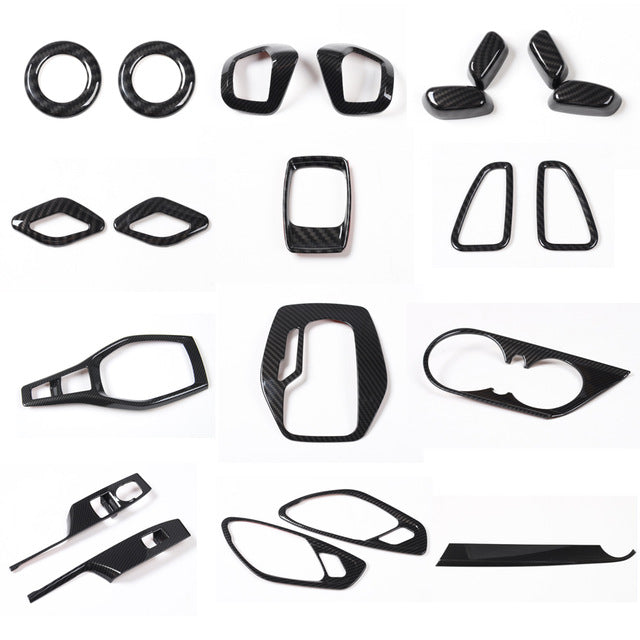 2016 - 24 Camaro Hydro-Dipped Carbon Fiber Interior Trim Kit